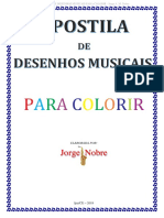 APOSTILA de Desenhos Para Colorir 2019 - Jorge Nobre