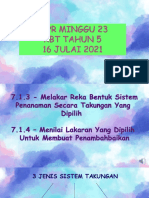 RBT Tahun 5 Melakarkan Reka Bentuk Sistem Penanaman Takungan