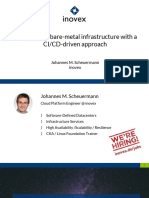 Manage Your Bare-Metal Infrastructure With A CI/CD-driven Approach