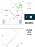 Chatterbox / Paper Fortune Teller Template: Electronic