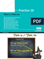 Unit III Week 11 - Practice 10: There Is / There Are