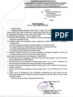 Surat Edaran Tentang Penilaian Disiplin Dan Pencapaian Kinerja GTK Sma-Smk-Slb Provinsi Papua Tahun 2021