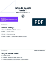 Why Do People Trade?: Ilya Kipnis