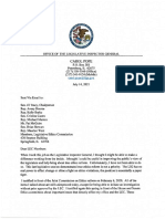 Illinois Legislative Inspector General resignation letter