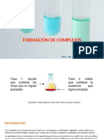 C07-Formación de Complejos