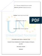 Evaluacion de Proyectos Aportes Individuales Andres Carrascal Lopez