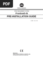 Pre-Installation Guide: Printlink5-IN