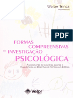 Resumo Formas Compreensivas de Investigacao Psicologica Walter Trinca
