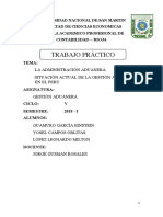 Administracion-Aduanero Informe
