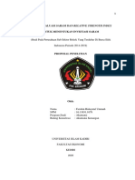 Proposal Penelitian Farohin Hidayatul Ummah