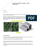 Cotizacion Diseño Estructura de Pavimento.