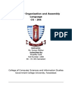 Assignment Assembly Language #01