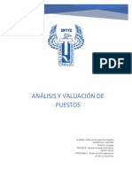 Análisis de Puestos