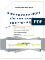 Interpretacion Corte Geologico PDF