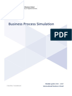 Business Process Simulation: Module Guide 2016 - 2017 International Business School