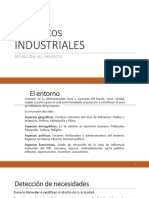 Proyectos industriales: Definición del proyecto