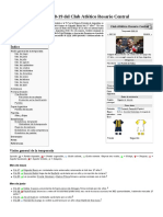 Anexo Temporada 2018-19 Del Club Atlético Rosario Central