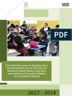 Guia Operativa Organizacion Funcionamiento Escuelas Publicas 2017 2018