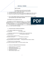Modal Verbs Usage Practice | PDF | Question | Verb