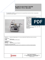 Cleveland Flash Point Tester ASTM D 92 - IP 36 - ISO 2592