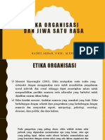 Etika Organisasi