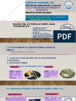 Semana 7 - Sustancias Sujetas A Fiscalización y Al Control y Vigilancia Sanitaria.1111111111