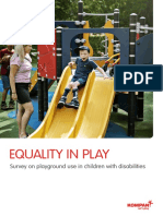 A EQUALITY in PLAY 