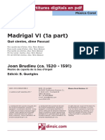 MCC1301P Madrigal VI (1a Part) - Mostra