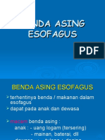 Benda Asing Esofagus