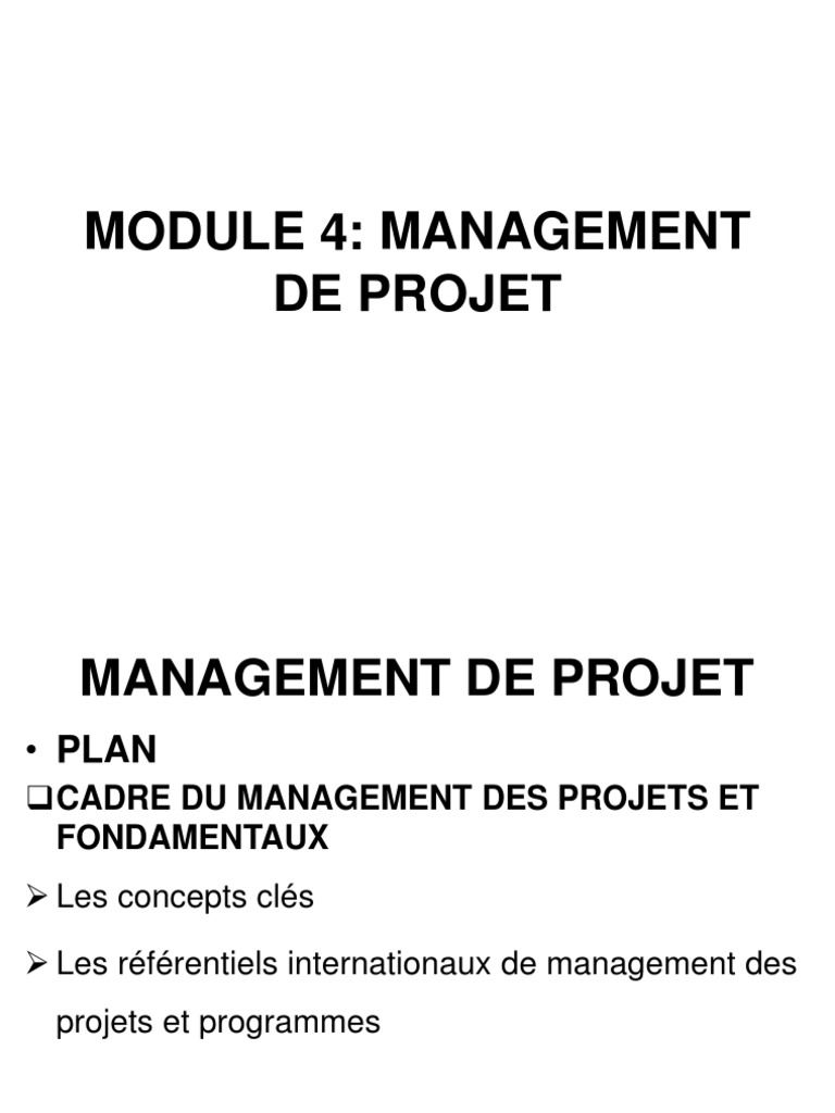 Guide Complet du Management de Projet | PDF | Gestion de projet ...