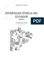 Diversidad Etnica Del Ecuador