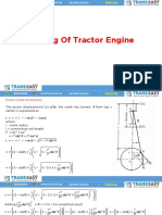 Balancing of Tractor Engine