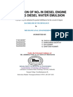 Share REDUCTION OF NO IN DIESEL ENGINE