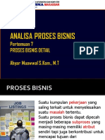 Analisis Proses Bisnis Pert 7