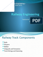 Railway Engineering: Spring Semester 2009-2010