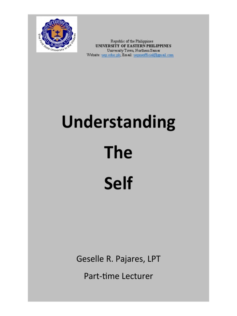Uts Module 1 | PDF | Transcendence (Philosophy) | Self
