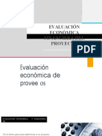 Evaluacion Economica Financiera Del Proyecto