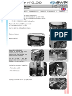 Tech guide for replacing centrifuges locks