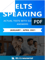 449 - 9 - IELTS Speaking Actual Tests and Suggested Answers (January - April 2021) - 2021, 195p
