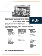 The Triangular Slave Trade notes