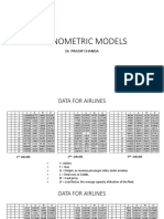 Energy System Regression Analysis Lecture Viii