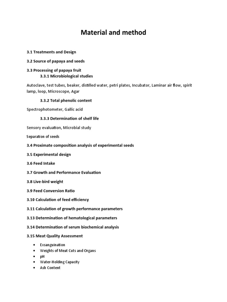 2020.11.02 Muskan Fatima Material and Method | PDF