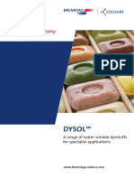 Dysol™: A Range of Water Soluble Dyestuffs For Specialist Applications