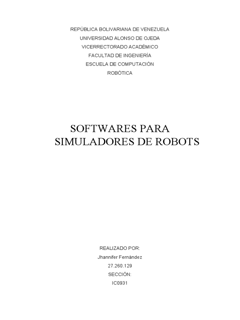 Simuladores de Robots en MATLAB y Más | PDF | Matlab | Robot