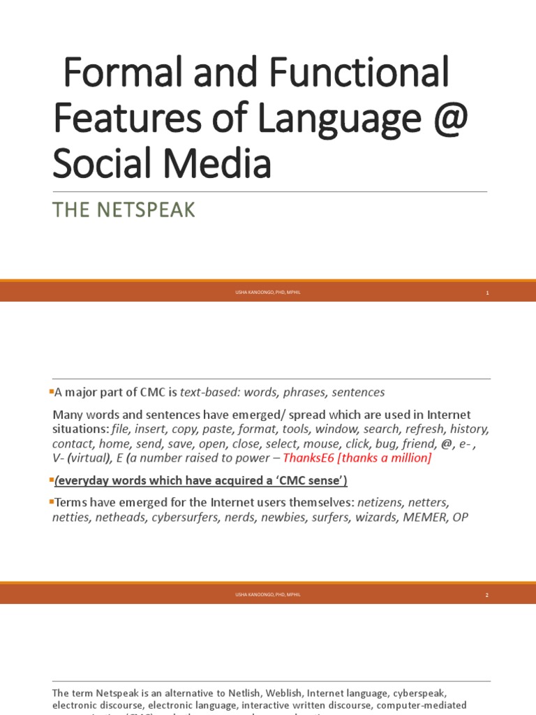 LLSM 2 | PDF | Computer Mediated Communication | Linguistics