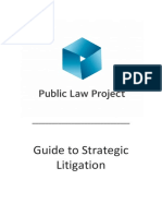 Guide To Strategic Litigation Linked Final - 1 - 8 - 2016