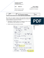 Examen Parcial Mecánica Fluídos 2 Aponte Vilca Daniel Rolando