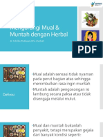 Mual Muntah Herbal