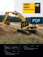 Cat 320d Spec