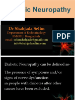 Diabetic Neuropathy: DR Shahjada Selim
